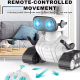# Robot Télécommandé Pour Enfant Rechargeable À Chenilles Avec Lumières Musique Et Autonomie 100 À 120 Minutes - www.yonis-sh...