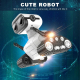 # Robot Télécommandé Pour Enfant Rechargeable À Chenilles Avec Lumières Musique Et Autonomie 100 À 120 Minutes - www.yonis-sh...