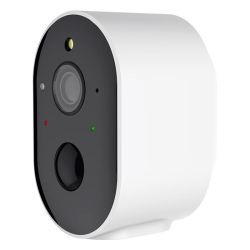 Caméra De Surveillance Extérieure WiFi Sans Fil 3MP Autonome Batterie 9000mAh Vision Nocturne IP66 Détection PIR