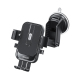 Support Téléphone Voiture À Ventouse Pince À Une Main Bras Réglable Base Lavable Et Réutilisable - www.yonis-shop.com