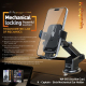 Support Téléphone Voiture À Ventouse Pince À Une Main Bras Réglable Base Lavable Et Réutilisable - www.yonis-shop.com