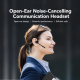 Écouteurs Bluetooth À Conduction Osseuse Open Ear Pour Appels Clairs Avec Réduction De Bruit IPX5 Autonomie 15 À 17 Heures - ...