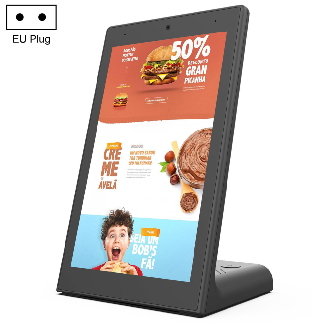 Écran D’Affichage Dynamique Tactile Vertical 8 Pouces Android 14 4 Go 64 Go Pour Affichage Publicitaire - www.yonis-shop.com