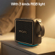 Enceinte Bluetooth Portable 30W Étanche IPX6 Avec Éclairage RGB USB TF AUX Et Stéréo TWS - www.yonis-shop.com