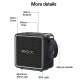 Enceinte Bluetooth Portable 30W Étanche IPX6 Avec Éclairage RGB USB TF AUX Et Stéréo TWS - www.yonis-shop.com