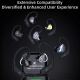 Écouteurs Sans Fil Bluetooth À Contour D’Oreille Gaming Avec ANC LDAC Audio Sans Latence Et 40 Heures D’Autonomie - www.yonis...