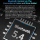 Écouteurs Gaming Sans Fil Bluetooth 5.4 À Crochets D’Oreille Avec Réduction De Bruit Des Appels ENC Et 20 Heures D’Autonomie ...