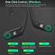 Écouteurs Sans Fil À Contour D Oreille Bluetooth 5.3 Avec Audio Haute Définition AptX 72 Heures Et Mode Jeu - www.yonis-shop.com