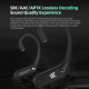 Écouteurs Sans Fil À Contour D Oreille Bluetooth 5.3 Avec Audio Haute Définition AptX 72 Heures Et Mode Jeu - www.yonis-shop.com
