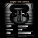 Écouteurs Bluetooth Sans Fil HiFi Noirs Pour L’Écoute De Musique - www.yonis-shop.com