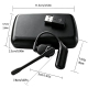 Oreillette Bluetooth À Crochet D’Oreille Pour Appels Avec Réduction De Bruit IA Micro Amovible Et Résistante À La Pluie - www...