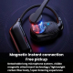 Oreillette Bluetooth À Crochet D’Oreille Pour Appels Avec Réduction De Bruit IA Micro Amovible Et Résistante À La Pluie - www...