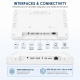 Écran D’Affichage Numérique Tactile Pour Commerce 8 Pouces Android 11 2 Go 16 Go WiFi 6 - www.yonis-shop.com
