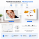 Afficheur Dynamique Commercial 10,1 Pouces Tactile Android 11 2 Go 16 Go RK3568 Quad-Core Écran HD 10 Points - www.yonis-shop...