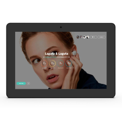 Écran D’Affichage Dynamique Commercial HD 10.1 Pouces Tactile Android 11 2 Go 16 Go Pour Menus Et Publicités