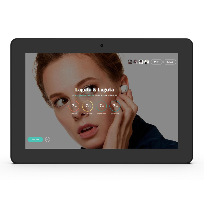 Écran D’Affichage Dynamique Commercial HD 10.1 Pouces Tactile Android 11 2 Go 16 Go Pour Menus Et Publicités - www.yonis-shop...