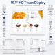 Écran D’Affichage Dynamique Commercial HD 10.1 Pouces Tactile Android 11 2 Go 16 Go Pour Menus Et Publicités - www.yonis-shop...