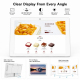Écran D’Affichage Dynamique Commercial HD 10.1 Pouces Tactile Android 11 2 Go 16 Go Pour Menus Et Publicités - www.yonis-shop...