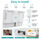 Écran D’Affichage Dynamique Commercial HD 10.1 Pouces Tactile Android 11 2 Go 16 Go Pour Menus Et Publicités - www.yonis-shop...