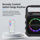 Enceinte Bluetooth Portable Avec 2 Microphones Sans Fil Rechargeables Éclairage RGB 25 W USB FM - www.yonis-shop.com