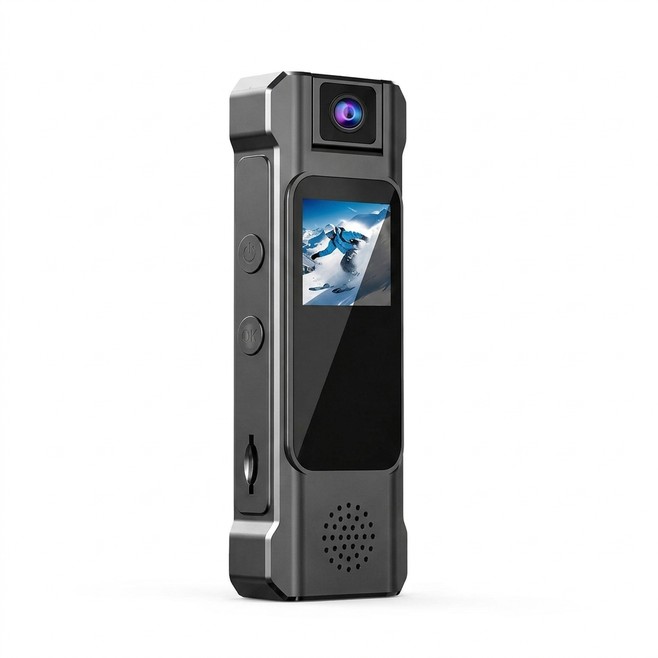 Caméra Piéton 1440P Avec Écran Couleur Objectif Rotatif À 180° Et Autonomie De 5 Heures - www.yonis-shop.com