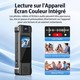 Caméra Piéton 1440P Avec Écran Couleur Objectif Rotatif À 180° Et Autonomie De 5 Heures - www.yonis-shop.com