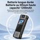 Caméra Piéton 1440P Avec Écran Couleur Objectif Rotatif À 180° Et Autonomie De 5 Heures - www.yonis-shop.com