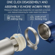 Filtre Purificateur D’Eau Pour Toute La Maison À Membrane RF 0.01 μm Sans Électricité En Acier Inoxydable 304 - www.yonis-sho...