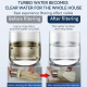 Filtre À Eau Pour Toute La Maison À Membrane 0,01 μm Débit 2000 L/h Sans Électricité - www.yonis-shop.com