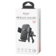 Support De Téléphone Pour Voiture À Fixation Sur Grille D’Aération Recharge Sans Fil 15 W Ouverture Automatique - www.yonis-s...