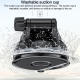 Support Téléphone Voiture Magnétique À Ventouse Avec Charge Sans Fil Rapide 15W Pour iPhone 12 À 17 Tête Rotative 360° - www....