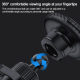 Support Téléphone Voiture Magnétique Pour Grille D’Aération Charge Sans Fil 15 W Rotation 360° Compatible iPhone 12 À 17 - ww...