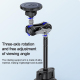 Support Téléphone Voiture À Ventouse Magnétique Charge Sans Fil 15 W Bras Long Rotation 360° iPhone 12 À 17 - www.yonis-shop.com