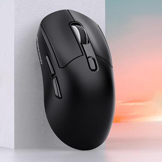 Souris Sans Fil Rechargeable Double Mode Bluetooth Et 2.4 GHz 6 Boutons 800 À 1600 DPI Pour Bureau - www.yonis-shop.com