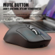 Souris Sans Fil Rechargeable Double Mode Bluetooth Et 2.4 GHz 6 Boutons 800 À 1600 DPI Pour Bureau - www.yonis-shop.com