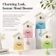 Horloge Murale Coucou En Forme De Maison Pour Enfants Avec Oiseau Chantant Silencieuse Sans Tic Tac Et Volume Réglable - www....