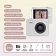 Mini Caméra Photo Vidéo Avec Écran IPS 1,4 Pouce Zoom Numérique 16x Vidéo 2,5K UHD Autonomie 2 Heures Carte 128 Go - www.yoni...
