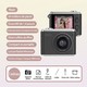 Mini Caméra Photo Vidéo Avec Écran IPS 1,4 Pouce Zoom Numérique 16x Vidéo 2,5K UHD Autonomie 2 Heures Carte 128 Go - www.yoni...