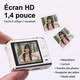 Mini Caméra Photo Vidéo Avec Écran IPS 1,4 Pouce Zoom Numérique 16x Vidéo 2,5K UHD Autonomie 2 Heures Carte 128 Go - www.yoni...