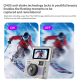 Mini Caméra Numérique Pour Étudiants Avec Caméra Frontale Relevable À 180° 68 MP Résolution 1080p Et Zoom 16x - www.yonis-sho...