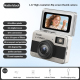 Mini Caméra Numérique Pour Étudiants Avec Caméra Frontale Relevable À 180° 68 MP Résolution 1080p Et Zoom 16x - www.yonis-sho...