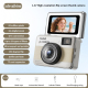 Mini Caméra Numérique Pour Étudiants Avec Caméra Frontale Relevable À 180° 68 MP Résolution 1080p Et Zoom 16x - www.yonis-sho...