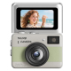 Mini Caméra Numérique Pour Étudiants Avec Caméra Frontale Relevable À 180° 68 MP Résolution 1080p Et Zoom 16x - www.yonis-sho...