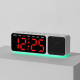 Réveil Bluetooth Avec Enceinte Sans Fil Veilleuse Multicolore Grand Écran LED Doubles Alarmes Et Date - www.yonis-shop.com