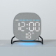 Réveil Numérique LED De Chevet Avec Veilleuse Ambiante Minuteur Compte À Rebours Et Double Alarme - www.yonis-shop.com