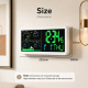 Station Météo Sans Fil Avec Capteur Extérieur Horloge Numérique Prévisions À 3 Jours Et 3 Alarmes - www.yonis-shop.com