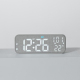 Réveil Numérique De Bureau LED Silencieux Pour Chambre Avec Date Température Double Alarme Et Luminosité Réglable - www.yonis...