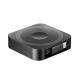 Chargeur Sans Fil Magnétique 15W 3 En 1 Avec Câble Type C Rétractable Et Crochet Portable En Aluminium - www.yonis-shop.com