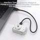 Caméra Numérique Miniature Photo Et Vidéo 1080P Ultra Légère Avec Zoom 16X Recharge Type C Et Stockage 128 Go - www.yonis-sho...