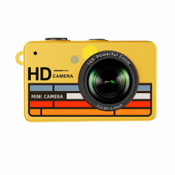 Mini Caméra Numérique De Poche Photo Vidéo 1080P 16.6 G Zoom Numérique 16X Charge Rapide Type C - www.yonis-shop.com